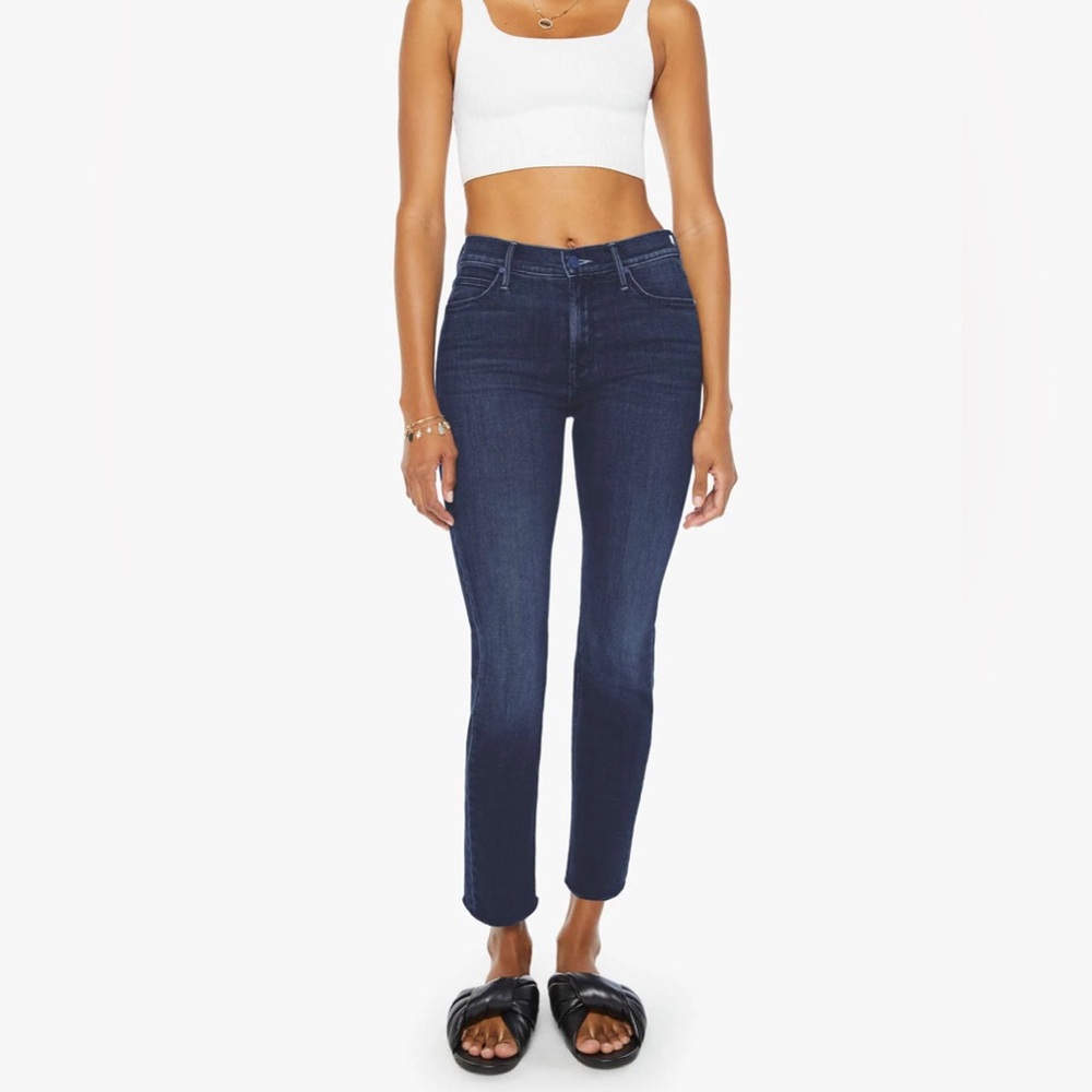 MOTHER The Mid-Rise Dazzler Ankle Jeans In Now Or Never Women’s Size 26